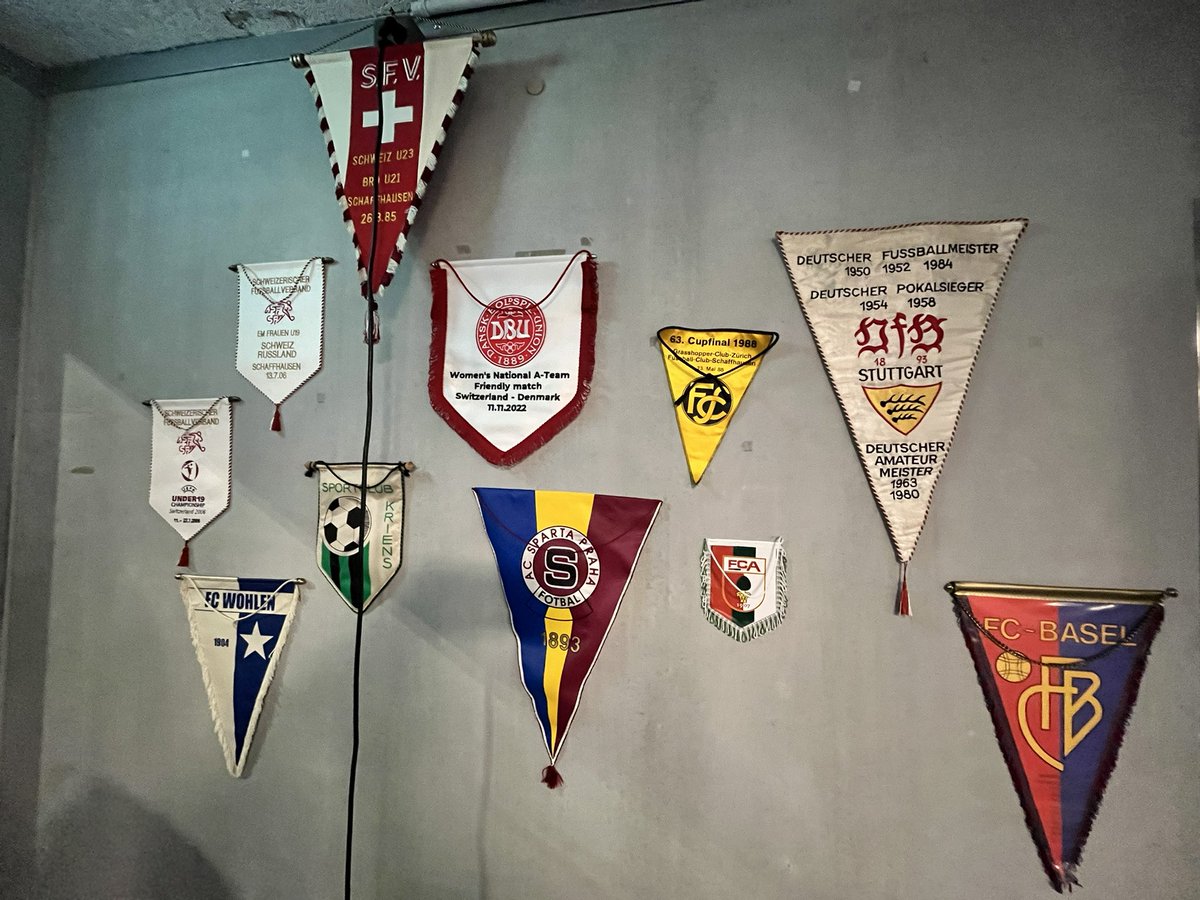 dersee's tweet photo. In der Hall of Fame bei @fcschaffhausen ist auch der #VfB #FCSYB https://t.co/u8LF2jKEfz