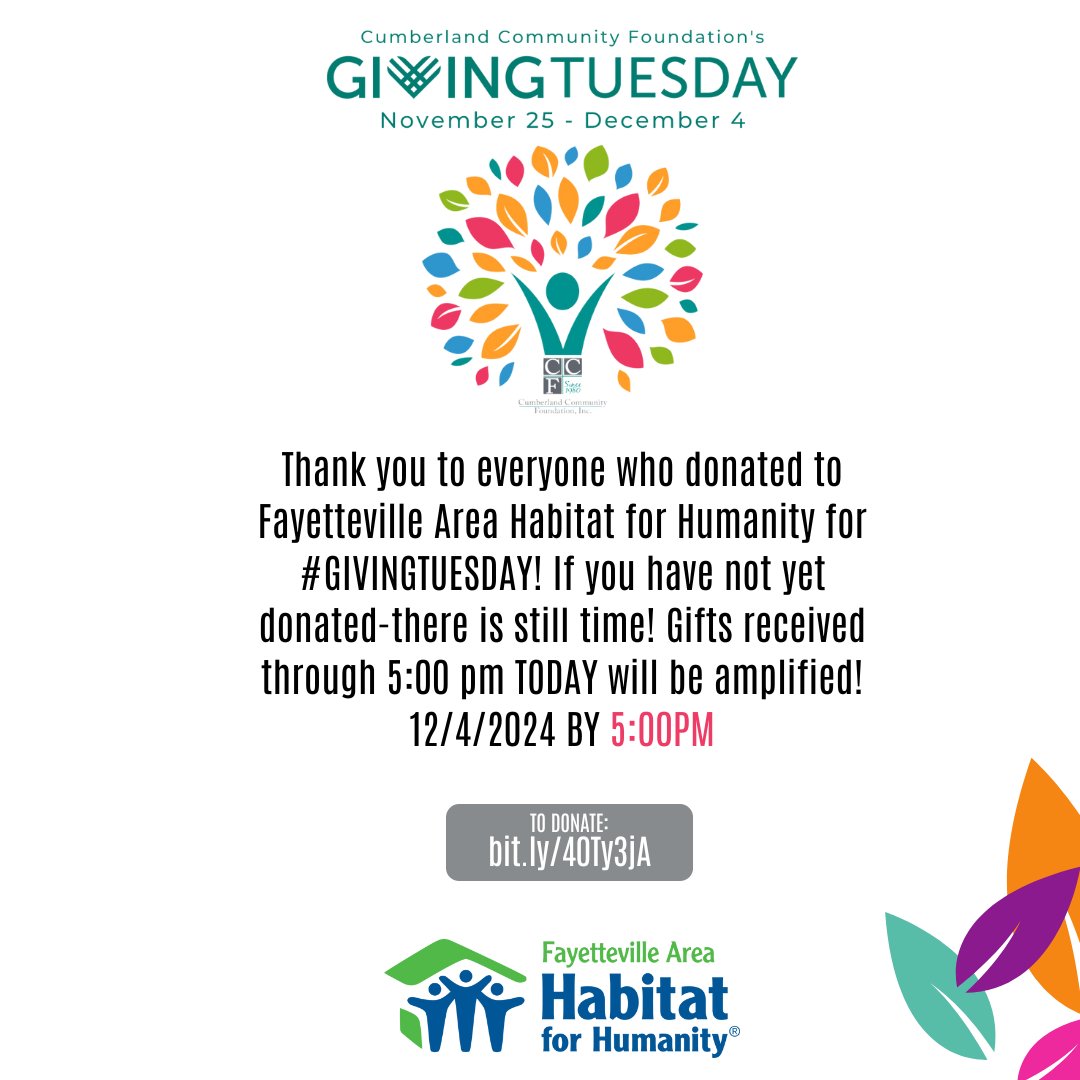 Today is the LAST DAY! 5pm