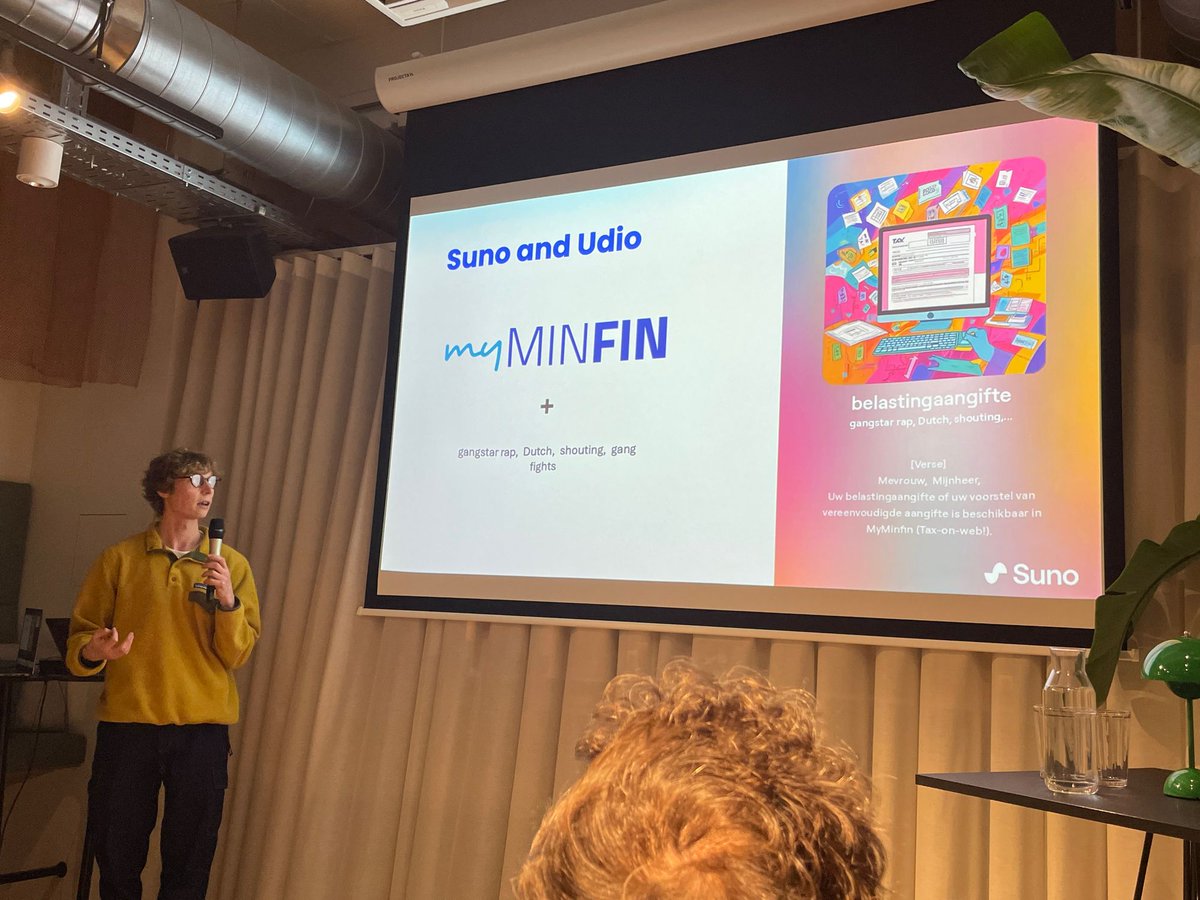 bart's tweet image. Brain AI Community Antwerp #brainai
Generative Music
Gangstar Rap Tax Reporting Song 🤯