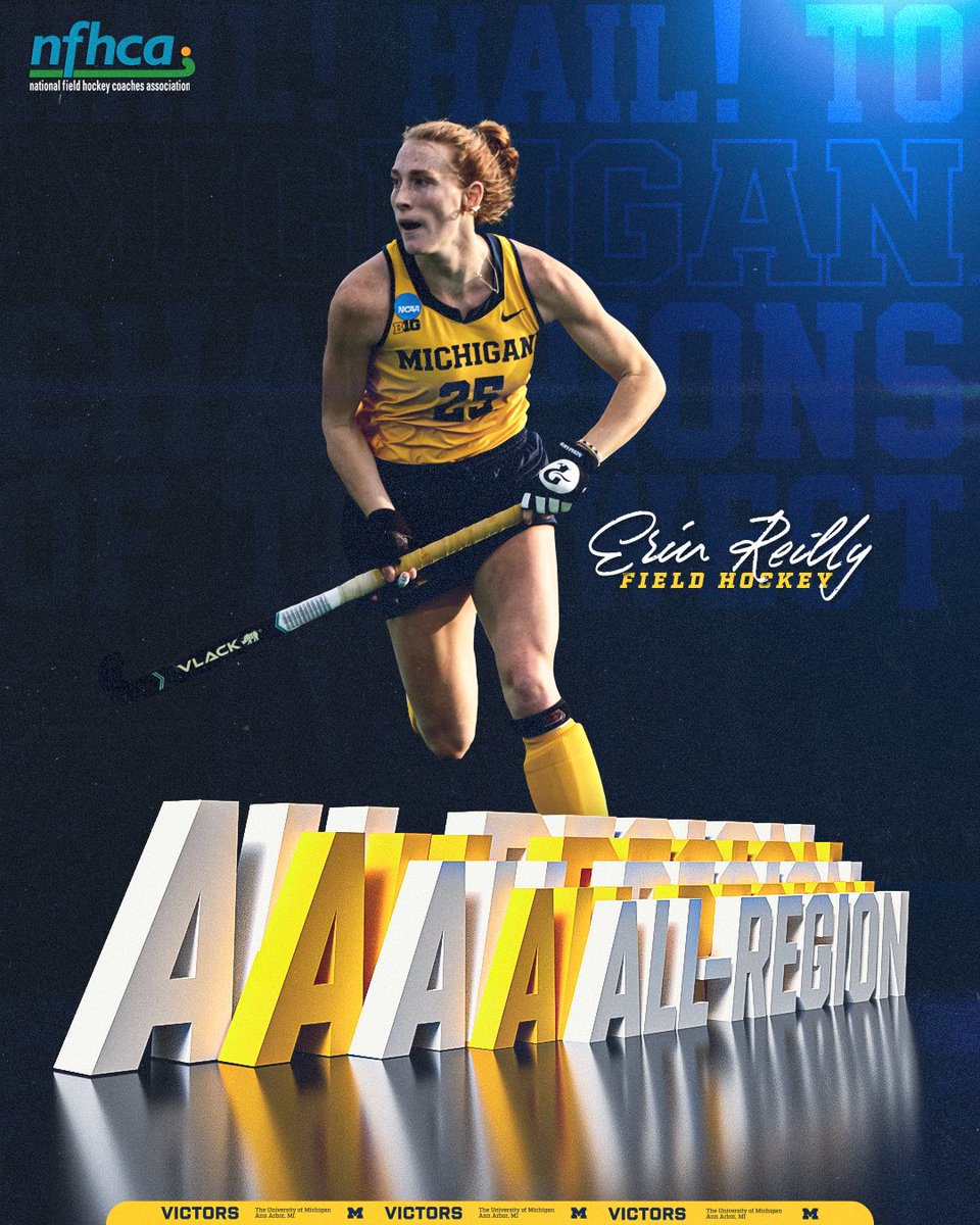 umichfldhockey's tweet photo. … And Second Teamers: @erinrei12 &amp; #KateMcLaughlin. 〽️

#GoBlue https://t.co/wA2mYNgWT0