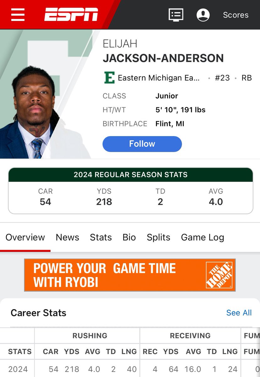 Looking for a new home! Ready to get to work. Transfer portal Rb/ATH. 2 years of eligibility