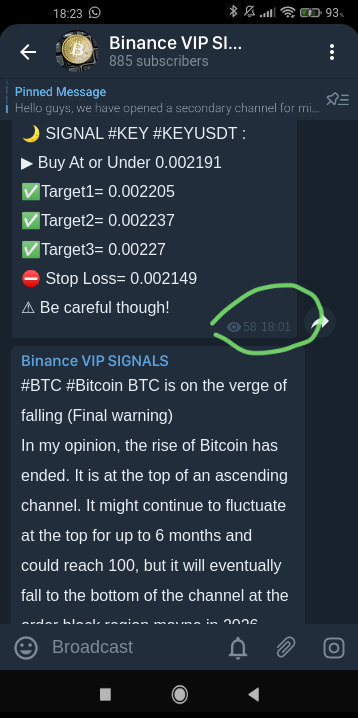 AndrewGriUK's tweet photo. 🌙 SIGNAL #KEY #KEYUSDT :
▶ Buy At or Under 0.002191
✅Target1= 0.002205
✅Target2= 0.002237
✅Target3= 0.00227
⛔ Stop Loss= 0.002149
⚠ Be careful though!
Yessir!!! Let's get that new #ATH !!
#SPOT #BTC #bitcoinmillionaire
To Join Our VIP SIGNALS channel NOW, PM ME! https://t.co/YQAWj7r6uQ