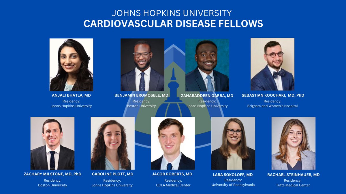 Johns Hopkins Cardiology (@hopkinsheart) on Twitter photo We are so ecstatic to announce our new 2025-2026 CVD Fellowship class 😍 we cannot wait to have you all in Baltimore come July 🥳 <a href="/TLeucker/">Thorsten Leucker</a> <a href="/DrAnumMinhas/">Anum Minhas</a> <a href="/HopkinsMedicine/">Johns Hopkins Medicine</a> We are so ecstatic to announce our new 2025-2026 CVD Fellowship class 😍 we cannot wait to have you all in Baltimore come July 🥳 <a href="/TLeucker/">Thorsten Leucker</a> <a href="/DrAnumMinhas/">Anum Minhas</a> <a href="/HopkinsMedicine/">Johns Hopkins Medicine</a>