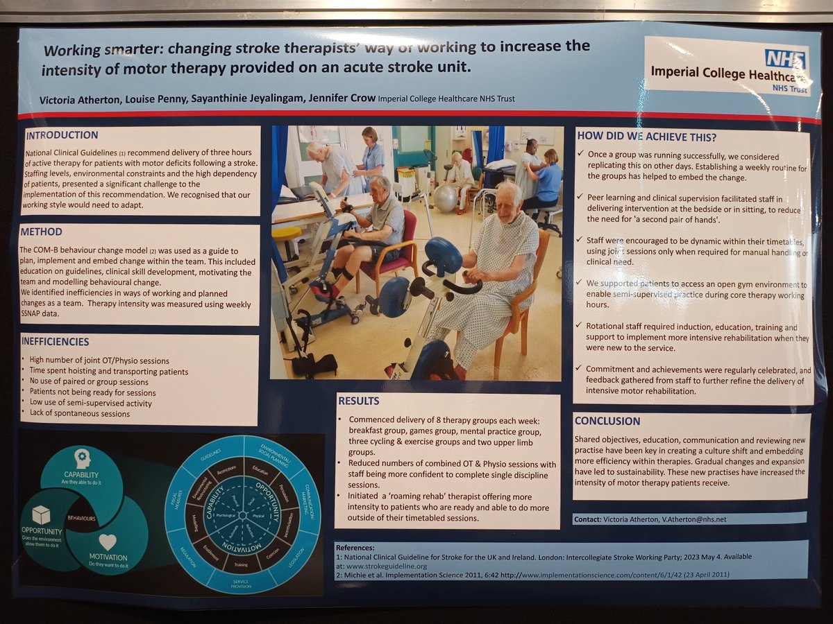 Liking the use of COM-B model to think about this. Well done <a href="/JenniferNCrow/">Jennifer Crow</a> <a href="/Louisepenny87/">Louise</a> and team