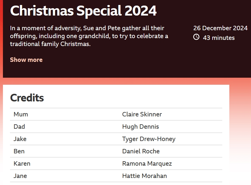 hattiemorahans's tweet photo. If the @BBC website is correct, we will see Hattie reprise her role as Jane in the new Outnumbered Christmas special on Boxing Day! 🎄 #outnumbered #Christmas2024 #christmastv https://t.co/17icy7cefE