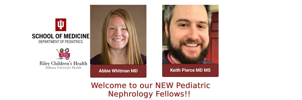 So thrilled to share that we matched two incredible soon-to-be pediatric nephrology fellows! Congrats to Keith and Abbie - we can’t wait for us to join you this summer!!