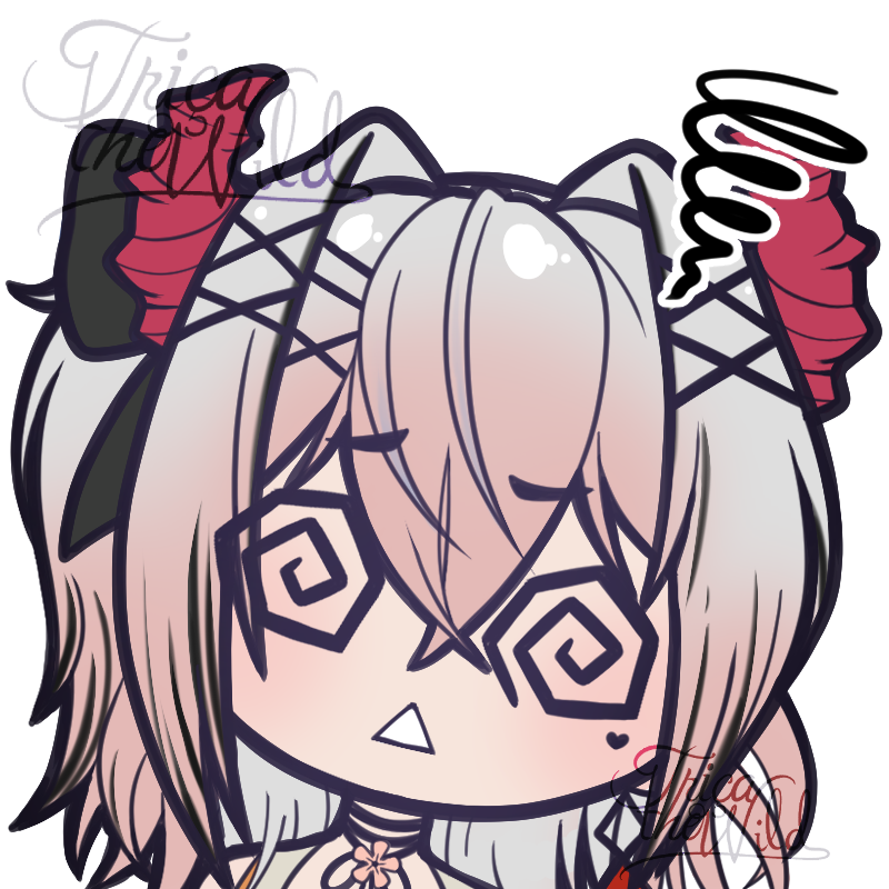 JustWildJinx's tweet photo. Brand new emote for the cute @CynderNite has just been finished! Thank you so much for the order and I hope you enjoy your new emote!

If you want your own set of emotes from me come visit me over on VGen! Link is in my Bio ♥

#VGenComm #Vtuber #Commission #emotes https://t.co/RDTdKdDU5B