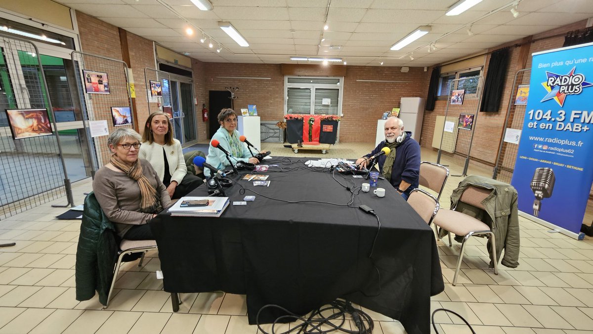 nouveau numéro de l'émission littéraire culture plus au sein de la médiathèque de Loos-en-Gohelle
Émission spéciale Sainte barbe autour de la  mine  sur  RADIO PLUS Hauts de France et également en podcast
Pour l'écouter c'est ici smartlink.ausha.co/radio-plus-hau…