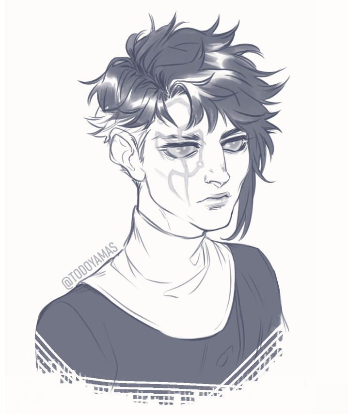 essa foi a Primeira™ fanart do jaser a existir 🥹💚
toda vez que eu ia começar os portraits dele surgia alguma coisa mais urgente e eu tinha que ir lá fazer 😭 então rabisquei uma versão dele no meu traço mesmo pra já ter uma noção de como eu faria 💚
#EDMSpoilers #EnigmaDoMedo