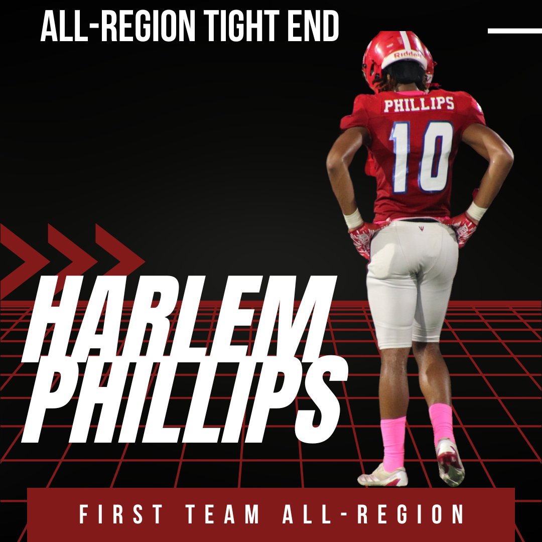 Hawkinsville Football (@hawkinsvillef) on Twitter photo Congrats to <a href="/HarlemP10/">Harlem Phillips🛐</a> for being named 1st team TE for Region 4. Three consecutive 1st team all region nods for 10! This 6-3, 215 lb., 3 sport athlete is still on the market and the grades match the talent. Congrats to <a href="/HarlemP10/">Harlem Phillips🛐</a> for being named 1st team TE for Region 4. Three consecutive 1st team all region nods for 10! This 6-3, 215 lb., 3 sport athlete is still on the market and the grades match the talent.