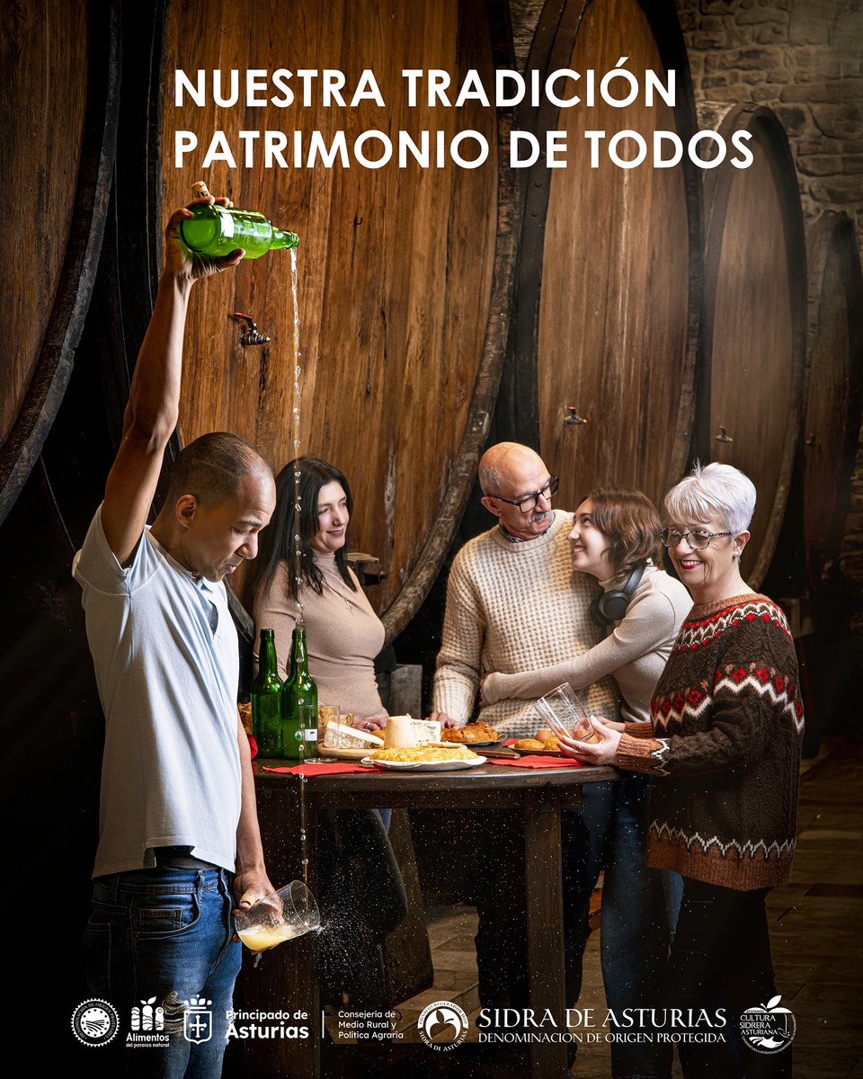 ¡ 𝐐𝐮𝐞́ 𝐠𝐫𝐚𝐧 𝐧𝐨𝐭𝐢𝐜𝐢𝐚 𝐩𝐚𝐫𝐚 𝐀𝐬𝐭𝐮𝐫𝐢𝐚𝐬 𝐲 𝐩𝐚𝐫𝐚 𝐭𝐨𝐝𝐨𝐬 𝐥𝐨𝐬 𝐚𝐦𝐚𝐧𝐭𝐞𝐬 𝐝𝐞 𝐥𝐚 𝐒𝐢𝐝𝐫𝐚 𝐝𝐞 𝐀𝐬𝐭𝐮𝐫𝐢𝐚𝐬 !
El reconocimiento de la Cultura Sidrera Asturiana como Patrimonio Cultural Inmaterial de la Humanidad por la Unesco
