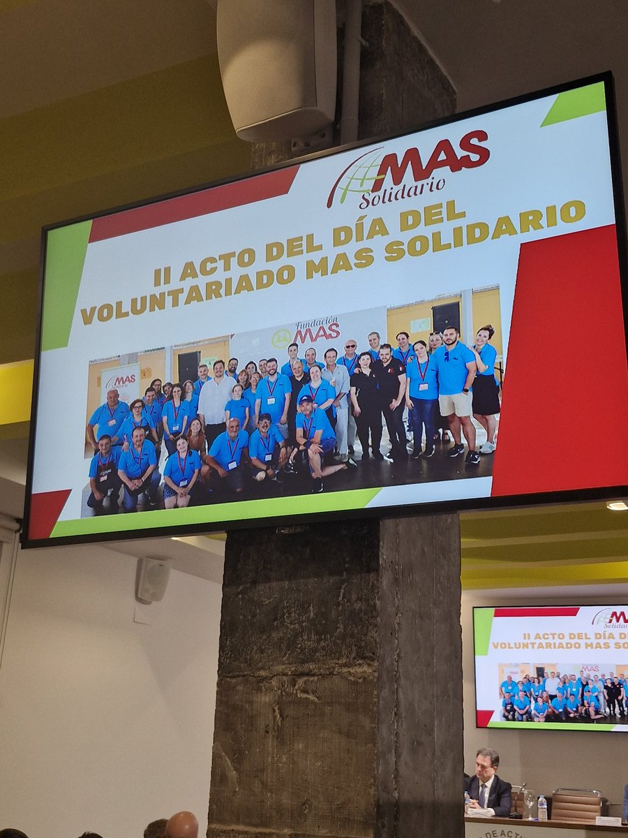 SomosFundMAS's tweet photo. Esta tarde en conmemoración del #DíaInternacionaldelVoluntariado @SomosFundMAS y @somosgrupomas homenajeamos la gran labor de nuestro voluntariado corporativo MAS Solidario, ¡gracias por hacerlo posible! #compromisoMAS https://t.co/hM49faoJE3