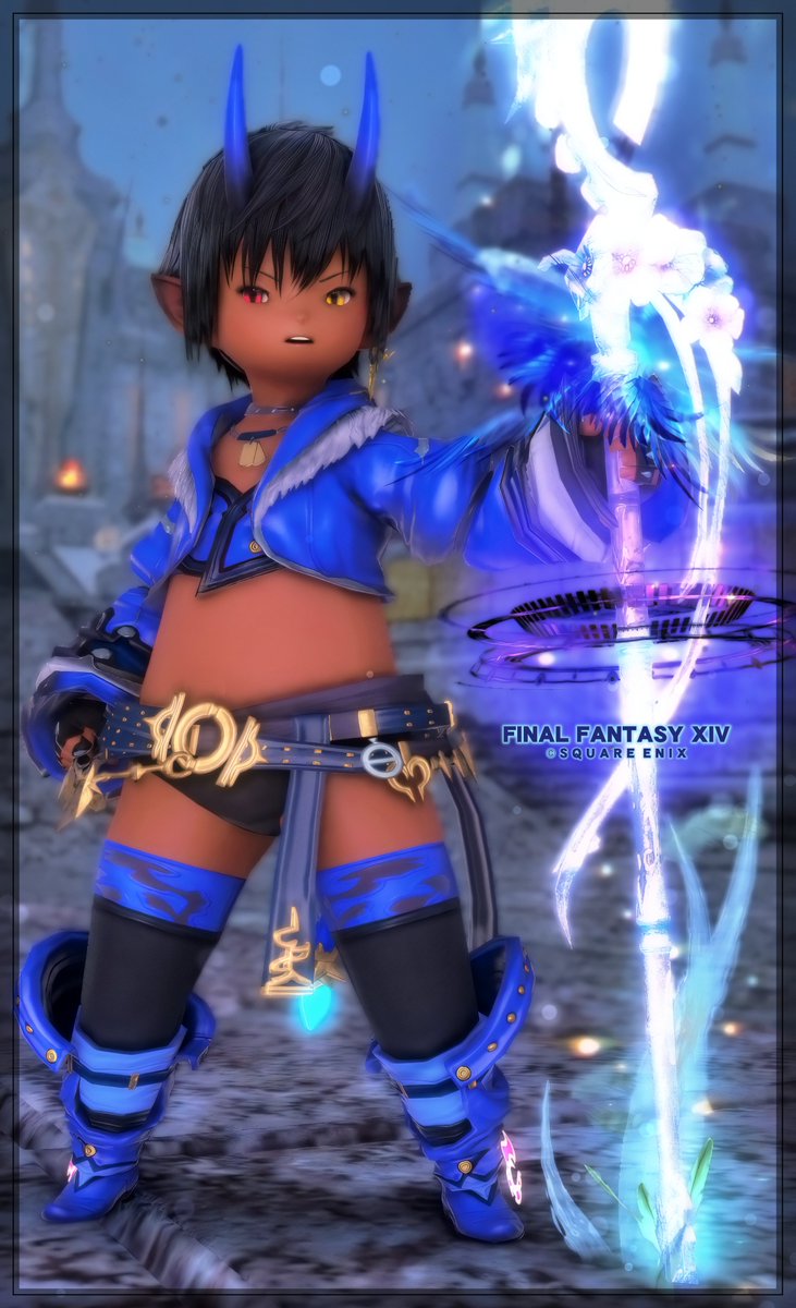 zeoc14xx's tweet photo. せっかく槍取ったのでビシっと決めないとな

#おはララ #ララフェル https://t.co/ZWtKnyurDc
