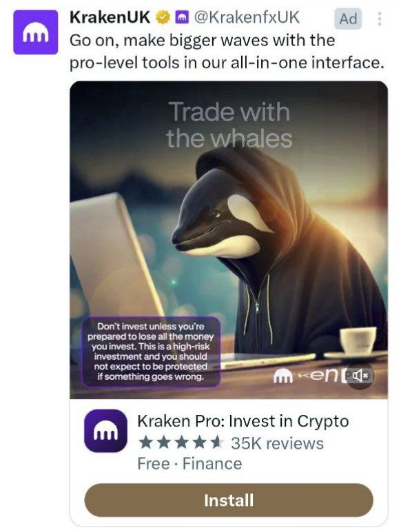 $HELLO <a href="/krakenfx/">Kraken</a>, love the killer whale meme! 🐋 Why not check out <a href="/thehellolabs/">HELLO Labs</a> 's web3 show <a href="/KillerWhalesTV/">Killer Whales</a>? They're diving into innovative projects and building a crypto academy that could be a game-changer for Kraken too! 🛠️🚀

You can call it "Trade with KILLER WHALES" 👌👀