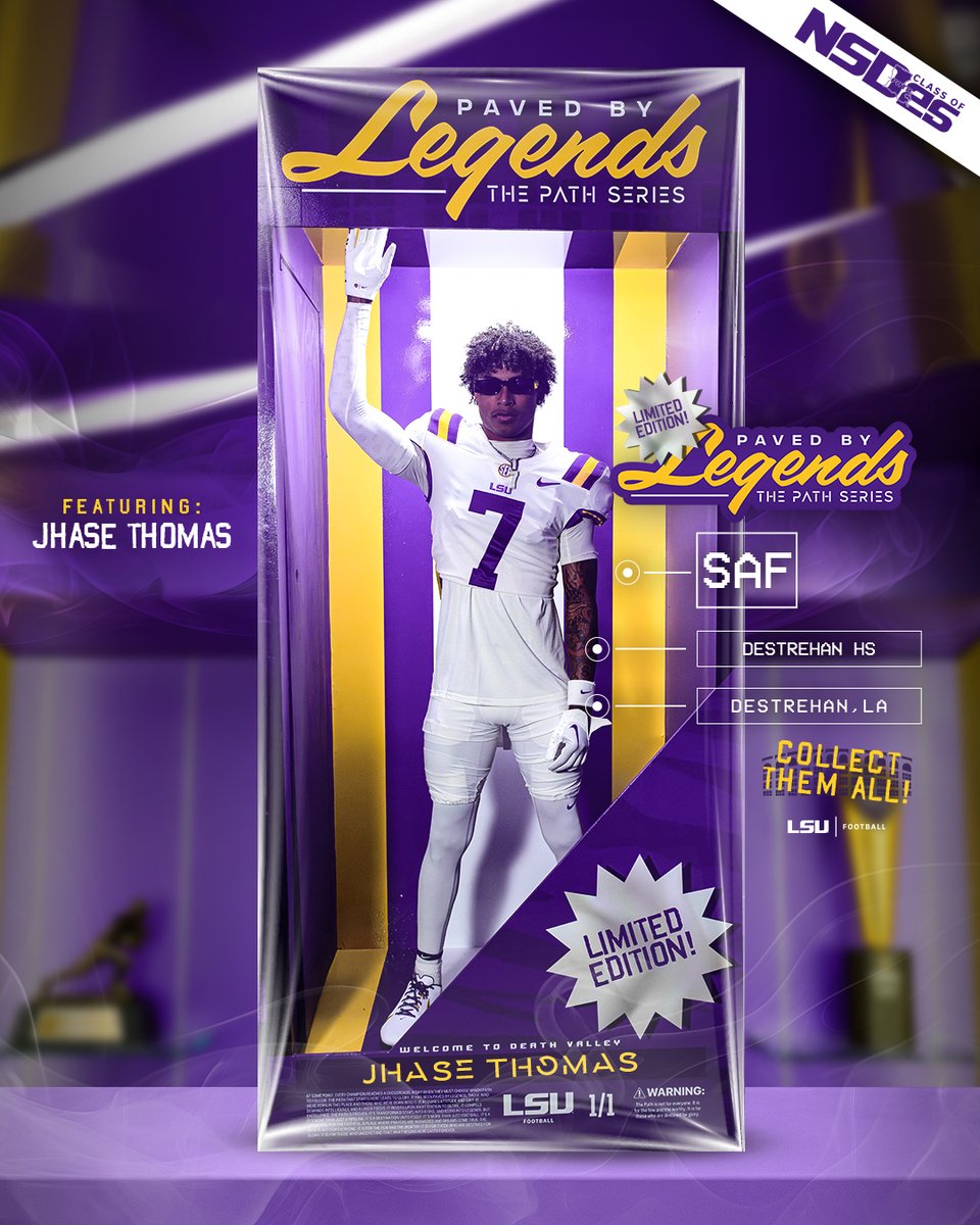 LSU Football (@lsufootball) on Twitter photo The State of Football
<a href="/jhasethomas/">jhase thomas</a> is officially a Tiger
#GeauxTigers | lsul.su/NSD25 The State of Football
<a href="/jhasethomas/">jhase thomas</a> is officially a Tiger
#GeauxTigers | lsul.su/NSD25