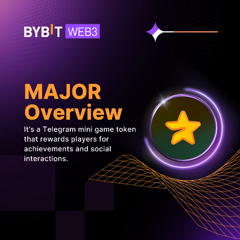 Alpha_Bybit's tweet photo. $MAJOR is now LIVE on #AirdropArcade! 👀

Here's everything you need to know about @majoroftelegram 👇