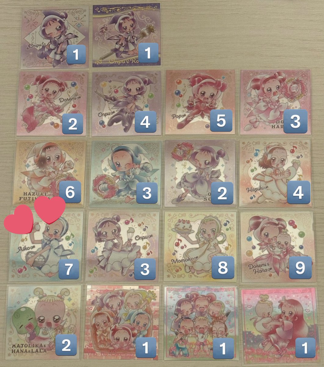 maa__chi83's tweet photo. @meNo1youNo2 初めまして、夜分遅くに失礼致します。
画像1枚目のあいこ💕7点⇔はなちゃん⭕️7点(画像お借りしました🙇‍♀️)の7:7で交換して頂くことは可能でしょうか？
ご検討よろしくお願いいたします。 https://t.co/PZh6NUxjuJ