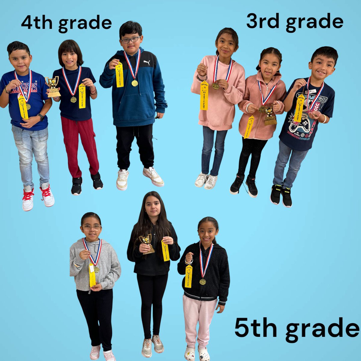 Mariel Marquez (@mimarquezz) on Twitter photo ¡Felicidades a nuestros campeones de la competencia de deletreo de Herndon Elementary! Avanzarán a la competencia del distrito en enero. 🐝Congrats to our #HerndonHeroes Spelling Bee winners #SpanishSpellingBee #RCISDJoy <a href="/RC_BilingualESL/">RCISD Multilingual Services</a> ¡Felicidades a nuestros campeones de la competencia de deletreo de Herndon Elementary! Avanzarán a la competencia del distrito en enero. 🐝Congrats to our #HerndonHeroes Spelling Bee winners #SpanishSpellingBee #RCISDJoy <a href="/RC_BilingualESL/">RCISD Multilingual Services</a>