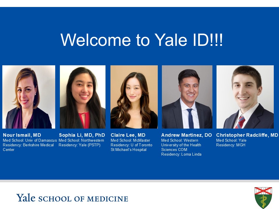 Yale ID Fellows (@yaleidfellows) on Twitter photo Thrilled to welcome Nour, Sophia, Claire, Andrew and Christopher to the Yale ID family <a href="/YaleIDFellows/">Yale ID Fellows</a>
We look forward to meeting you and (re)introducing you to New Haven Pizza! Thrilled to welcome Nour, Sophia, Claire, Andrew and Christopher to the Yale ID family <a href="/YaleIDFellows/">Yale ID Fellows</a>
We look forward to meeting you and (re)introducing you to New Haven Pizza!