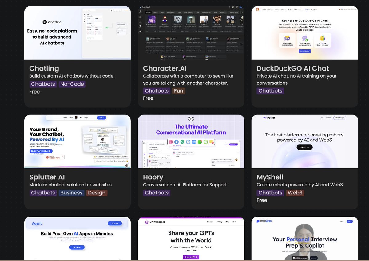 yo bittensor peeps- <a href="/TheRundownAI/">The Rundown AI</a> has the largest database of ai tools and a newsletter with a subscriber base of 750k+ plus.

we need to get these $tao apps in the database. <a href="/myshell_ai/">MyShell.AI</a> has their product marketplace listed.

cc:
@Corcel_X 
<a href="/dippy_ai/">Dippy AI</a> 
@namoray_dev 
<a href="/NextPlace_AI/">NextPlace</a>