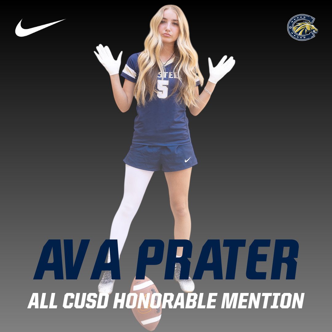 Casteel Girl's Flag Football (@casteelladyflag) on Twitter photo Ava Prater making history today! <a href="/Ava_Prater5/">Ava Prater</a> we are so excited for you!! We cannot wait to watch you play at the next level! Thank you <a href="/sienaheightsu/">Siena Heights</a> for giving her an opportunity! <a href="/CUSDAthletics/">CUSDAthletics</a> <a href="/ChandlerUnified/">Chandler Unified School District</a> <a href="/CasteelColts/">Casteel Colts</a> <a href="/CasteelAthletic/">Casteel Athletics</a> Ava Prater making history today! <a href="/Ava_Prater5/">Ava Prater</a> we are so excited for you!! We cannot wait to watch you play at the next level! Thank you <a href="/sienaheightsu/">Siena Heights</a> for giving her an opportunity! <a href="/CUSDAthletics/">CUSDAthletics</a> <a href="/ChandlerUnified/">Chandler Unified School District</a> <a href="/CasteelColts/">Casteel Colts</a> <a href="/CasteelAthletic/">Casteel Athletics</a>