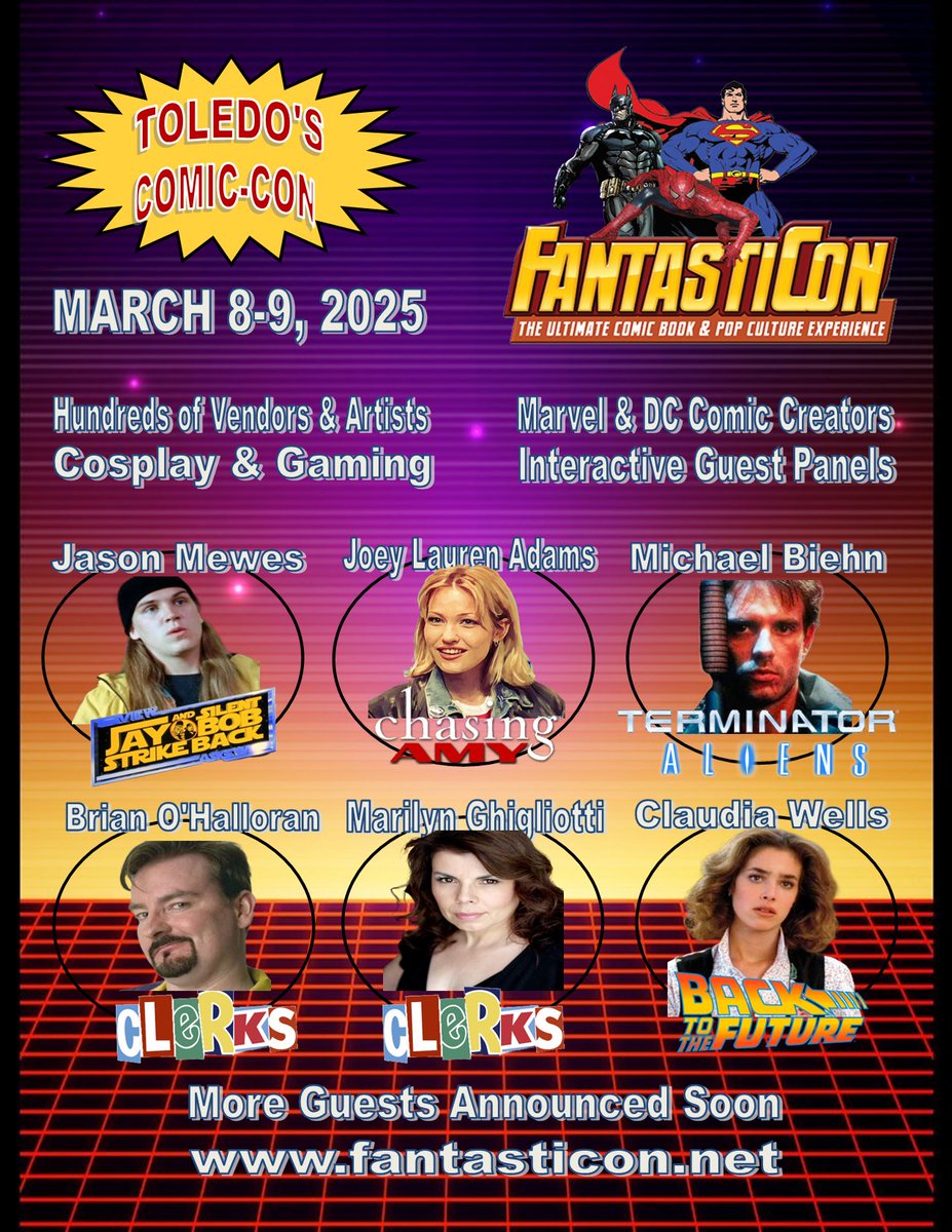 FantasticonShow's tweet photo. TOLEDO'S COMIC-CON RETURNS!

Fantasticon is coming to the Glass City Convention Center in Toledo, March 8-9

Artist Alley is sold out! There are only 5 vendor spaces left. Get yours now while they last

Advanced Discount Tickets are now available at https://t.co/xSRU9GPIeR https://t.co/1C2JYbNnmf