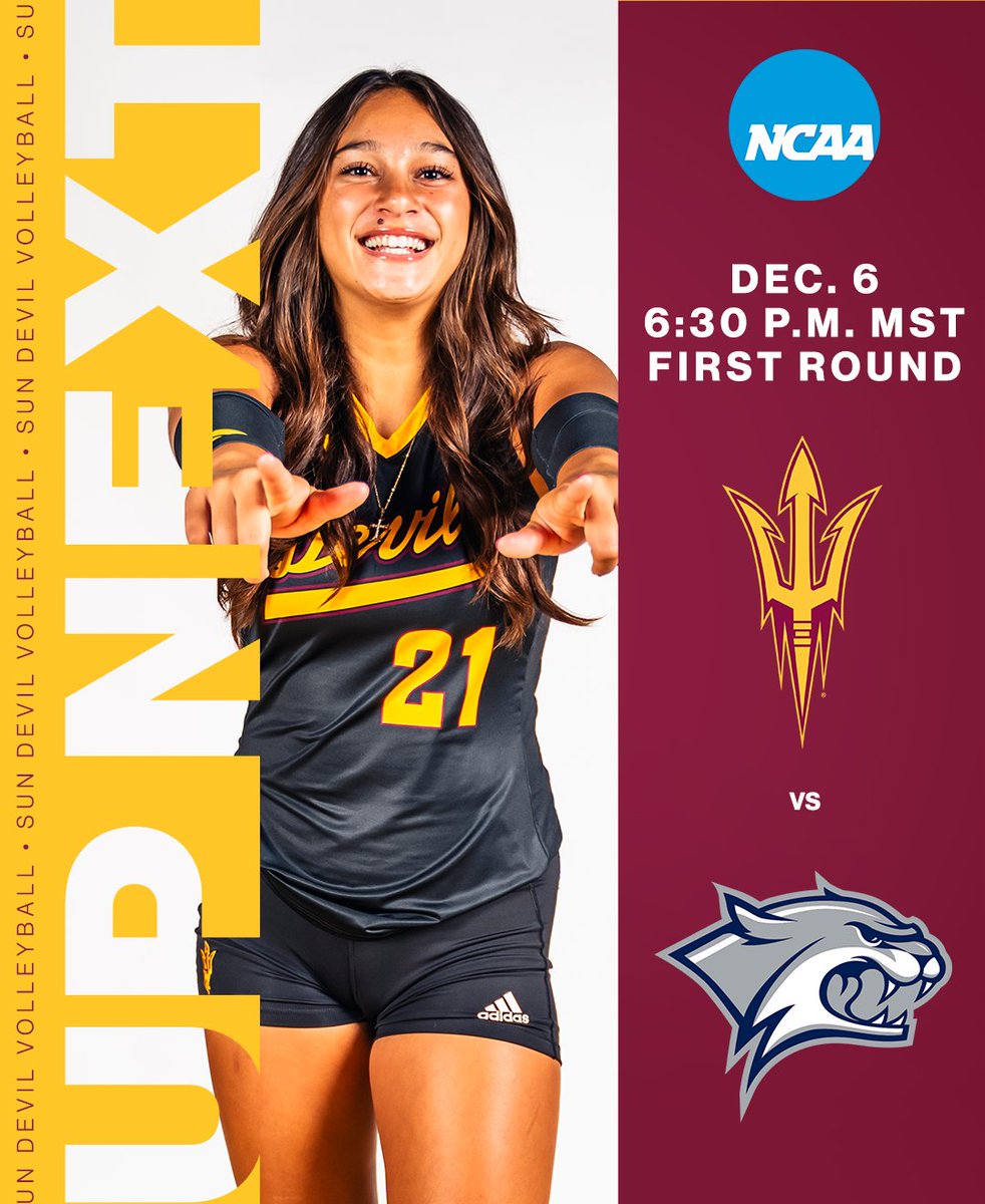 PACK DESERT FINANCIAL ARENA❗️

We host New Hampshire in the first round of the NCAA Tournament this Friday at 6:30 p.m. MST! 🔱

It will be a busy weekend in the area! Fan information about parking and more can be found here: bit.ly/3ZAHbIN

#ForksUp