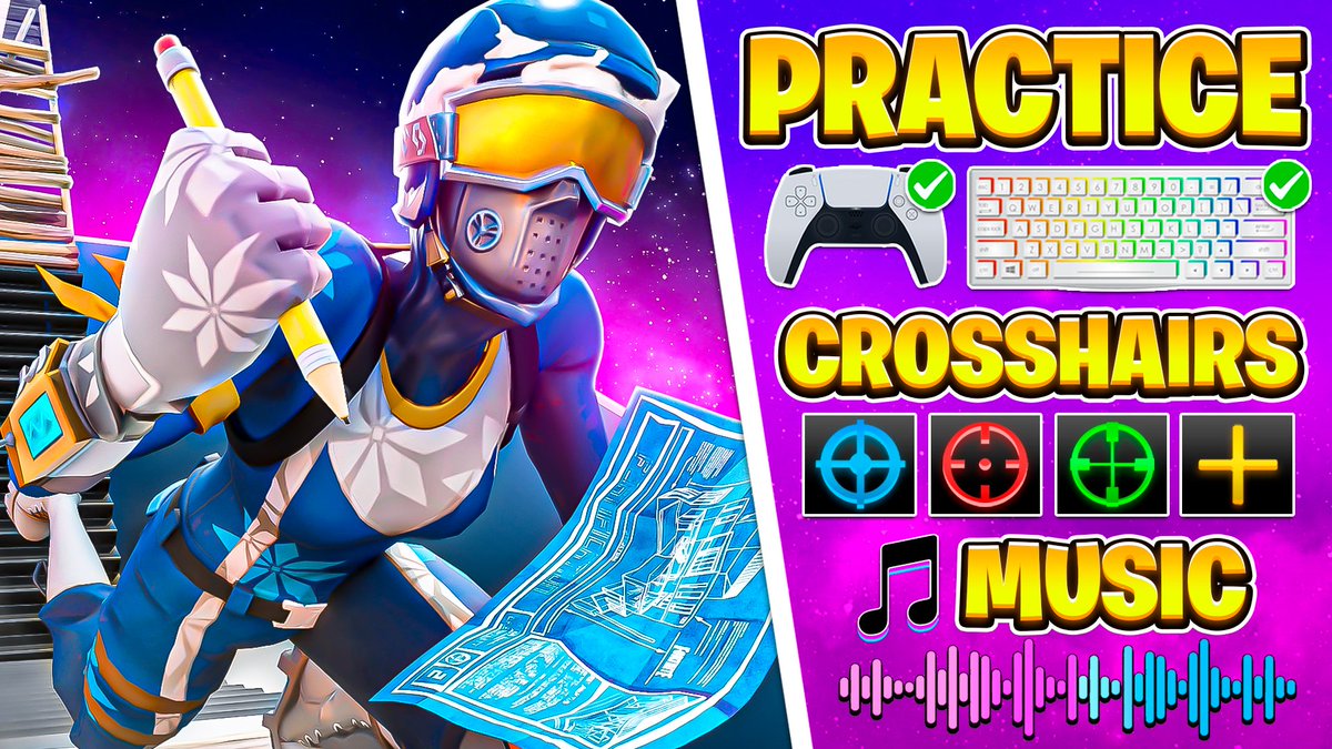 Just released my New Fortnite map!

🗺️ 7221-4982-5606 
OR
🔍 VERMAX 1V1 PRACTICE 

✅ Performance Mode Button
🖌️Custom Backgrounds
👀Change Your FOV
🎯Custom Crosshairs
🎵 Music

🎨<a href="/iRoniiZx/">Ronii</a>