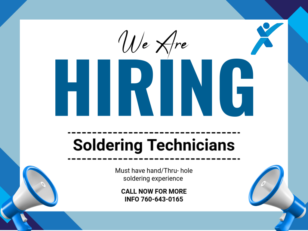 Seeking skilled Mechanical Assemblers with hand/Thru-hole soldering exp! Call now to speak with our recruiter for more info. #jobs #hiring 😊