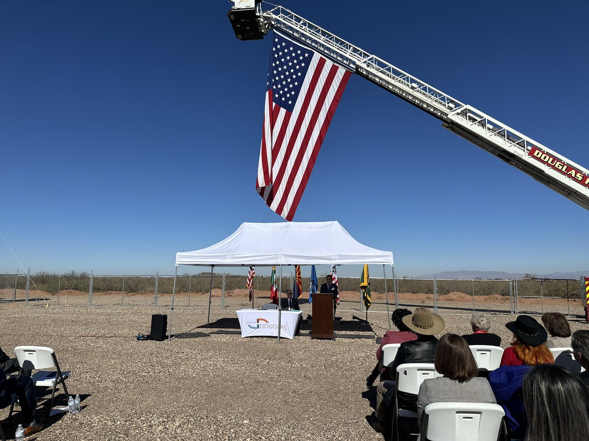 Historic day here in Douglas, as the city donates land to the federal government for the new commercial port of entry.