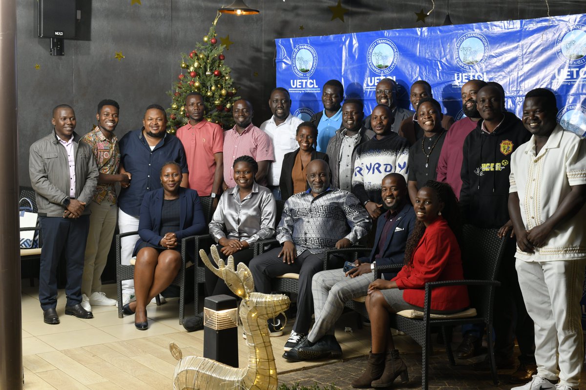 JoshKaramagi's tweet photo. What a great evening celebrating milestones and great partnerships with colleagues from the media fraternity!
Thank you for amplifying @uetcl's story and supporting our mission to power Uganda’s progress through our renewed tagline of #TransmittingForTransformation.
Cheers to 2025!
