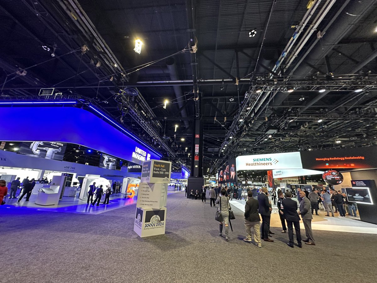 And that’s a wrap! Another great <a href="/RSNA/">RSNA</a>! Lots of new and innovative applications out there to help our patients and physicians. <a href="/MDAndersonNews/">MD Anderson Cancer Center</a> #RSNA2024
