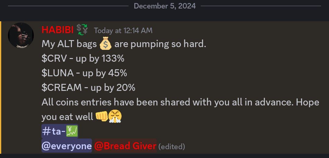 Illuminati_XBT's tweet photo. $CRV $LUNA $CREAM
#Binance #Crypto 
Free - 
https://t.co/AmOWcP45rY https://t.co/FrqiNSShyW