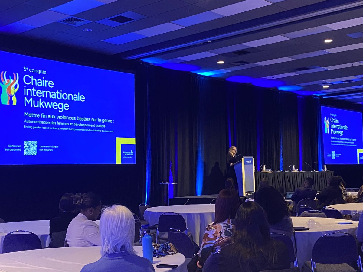 Chaire internationale Mukwege (@chairemukwege) on Twitter photo Dr E. Ochab shares powerful testimonies of women victims of sexual violences in Tigray, China, Dafur, CAR, Nigeria, and other settings where no abusers were brought to court, preventing healing among women.
#5ccim
#chairemukwege
#Justice
<a href="/sante_mondiale/">USI</a> <a href="/UdeM_intl/">UdeM international</a> <a href="/OHygeia/">Observatoire Hygeia</a> Dr E. Ochab shares powerful testimonies of women victims of sexual violences in Tigray, China, Dafur, CAR, Nigeria, and other settings where no abusers were brought to court, preventing healing among women.
#5ccim
#chairemukwege
#Justice
<a href="/sante_mondiale/">USI</a> <a href="/UdeM_intl/">UdeM international</a> <a href="/OHygeia/">Observatoire Hygeia</a>