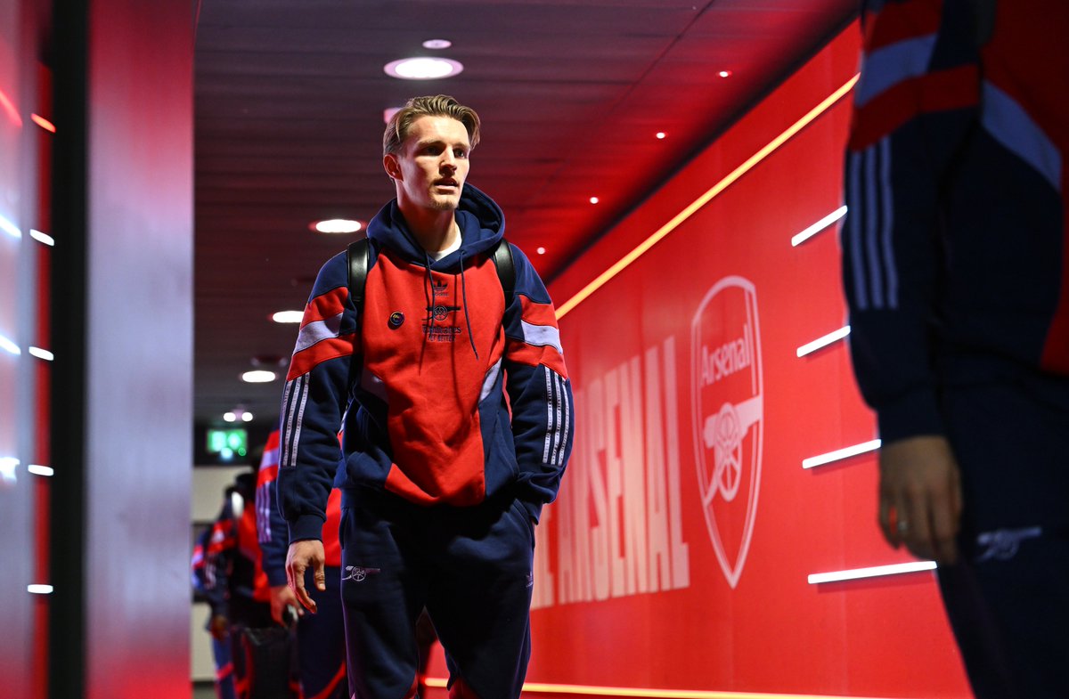 Arsenal's tweet photo. Locked in.

Team news 🔜 https://t.co/JxAkZ6VOhG