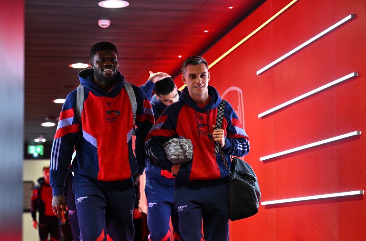 Arsenal's tweet photo. Locked in.

Team news 🔜 https://t.co/JxAkZ6VOhG