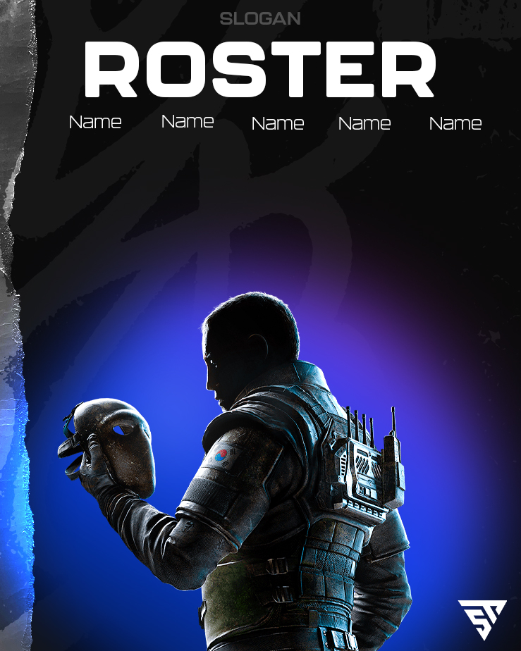 🇫🇷 J'ai réalisé plusieurs affiches esports pour R6. Si des équipes sont intéressées, n'hésitez pas à venir en DM !

🇬🇧I've created several esports posters for R6. If any teams are interested, feel free to send me a DM !

Thanks to everyone who retweets and likes ! ❤️