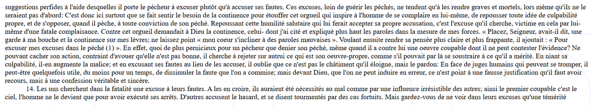 De la continence, Saint-Augustin