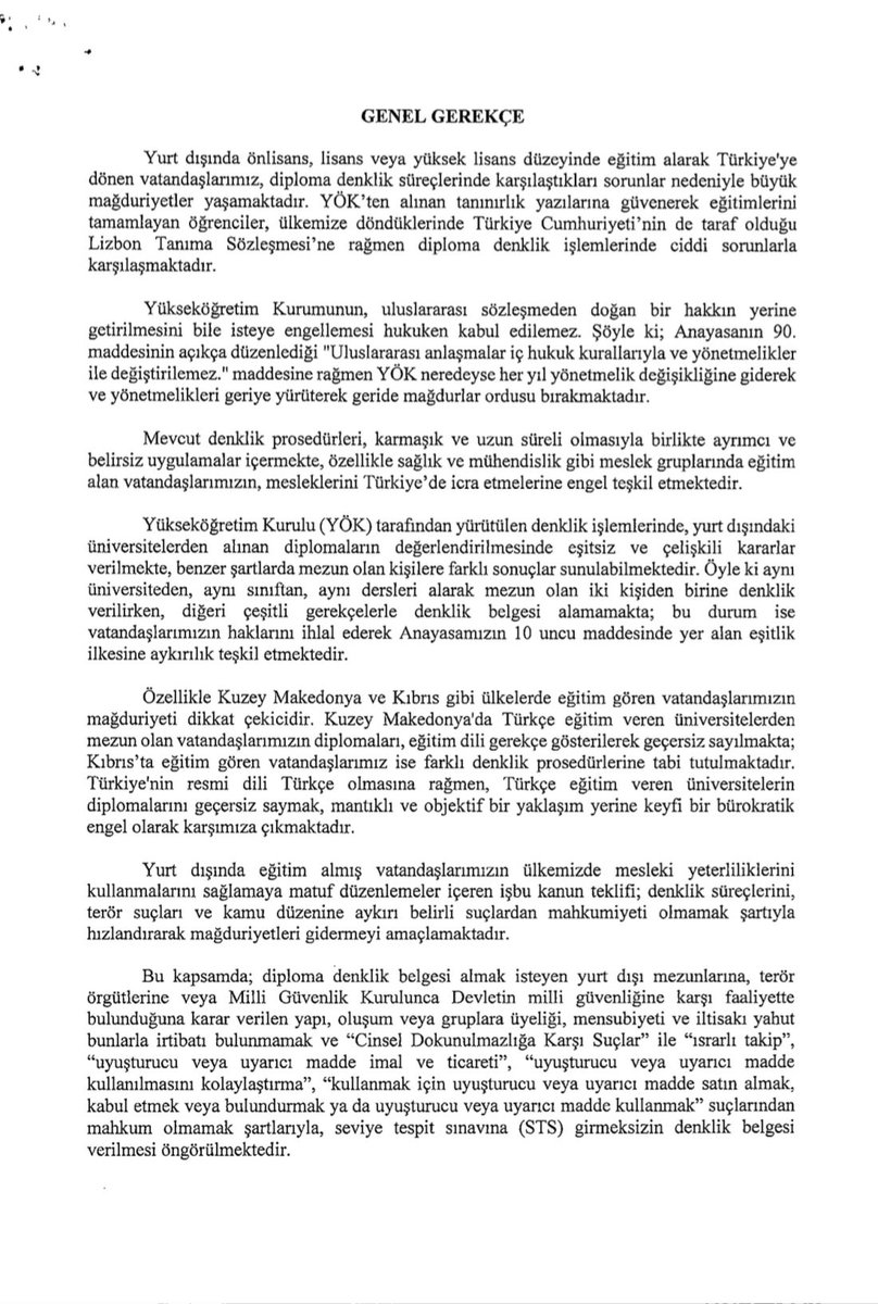 #DenklikKanunuMecliste
#104binDenklikBekliyor
#DenklikSorunuÇözülsün
#DenklikMüjdesi
<a href="/tcbestepe/">T.C. Cumhurbaşkanlığı</a>
<a href="/TBMMresmi/">TBMM</a>
<a href="/iletisim/">T.C. İletişim Başkanlığı</a>
<a href="/TBMMGenelKurulu/">TBMM Genel Kurulu</a>