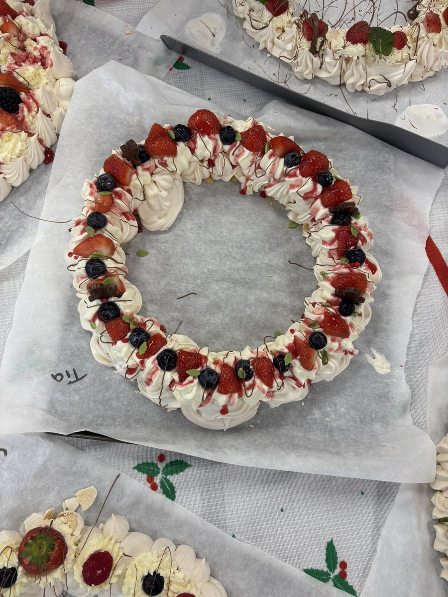 All About Food@IHS (@allaboutfoodihs) on Twitter photo “It’s beginning to look a lot like Christmas” Really proud of year 10 today, producing some fabulous Christmas meringue wreaths. Today’s top 3 in the Christmas wreath bake off were; Fin, Lexi and Tia. Da iawn👏🏻👩🏻🍳👨🏻🍳🎄<a href="/IslwynHigh/">Islwyn High School</a> <a href="/IslwynT/">Islwyn High Technology</a> “It’s beginning to look a lot like Christmas” Really proud of year 10 today, producing some fabulous Christmas meringue wreaths. Today’s top 3 in the Christmas wreath bake off were; Fin, Lexi and Tia. Da iawn👏🏻👩🏻🍳👨🏻🍳🎄<a href="/IslwynHigh/">Islwyn High School</a> <a href="/IslwynT/">Islwyn High Technology</a>