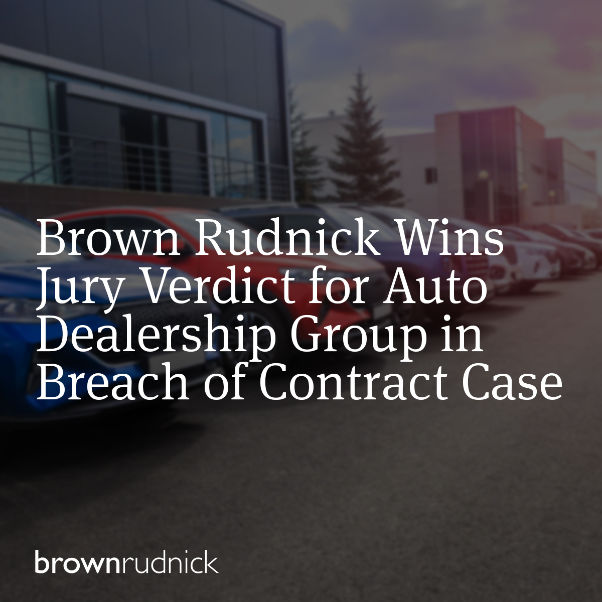 Brown Rudnick tweet media