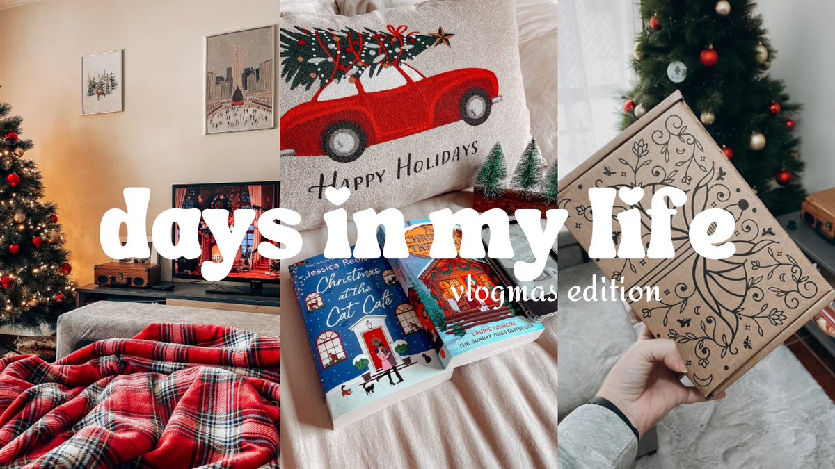 mels_reads's tweet photo. Vlogmas || vou fazer vlogmas, livros que quero ler até ao natal &amp; fairyloot unboxing 🎄
https://t.co/1xN9nXsWmq https://t.co/fwOXKP8mUZ