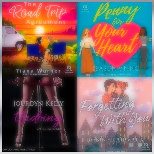 My <a href="/audible_com/">Audible</a> list 4 November ⤵️
⏩The Road Trip Agreement by <a href="/tianawarner/">Tiana Warner | sapphic romance author</a> r/b Anastasia Watley
⏩Penny for your Heart by <a href="/SeasonVining/">Season Vining</a> r/b <a href="/itsmesbp/">Sarah Beth Pfeifer</a>
⏩Undoing: An LA Lovers Book r/b <a href="/TheREALJourdyn/">Jourdyn Kelly</a> read by Tessa Stavers
⏩Forgetting with You by <a href="/RobinClairvaux/">Robin Clairvaux (they/them)</a> r/b Lori Prince