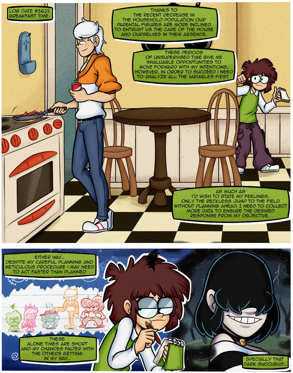 GreenSkull34's tweet photo. Second comm of this batch.
Client chose to remain anonymous but either way i want to thank him greatly for all his support and the creative liberty he allowed with this one. It was fun and a perfect chance to expand the lore.
#TheLoudHouse #LincolnLoud #Lisacoln #Lucycoln https://t.co/05o04s6s2P