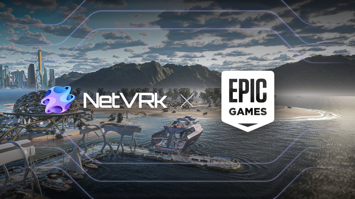 NetVRk X SilkAI (@netvrk_x_silkai) on Twitter photo Big news for NetVRk! ๐ Weโre thrilled to announce our partnership with <a href="/EpicGames/">Epic Games Store</a>, bringing NetVRk to one of the worldโs leading gaming platforms. This is a massive step in making our Metaverse, powered by hyper-intelligent AI and Unreal Engine 5, more accessible than ever โ and Big news for NetVRk! ๐ Weโre thrilled to announce our partnership with <a href="/EpicGames/">Epic Games Store</a>, bringing NetVRk to one of the worldโs leading gaming platforms. This is a massive step in making our Metaverse, powered by hyper-intelligent AI and Unreal Engine 5, more accessible than ever โ and