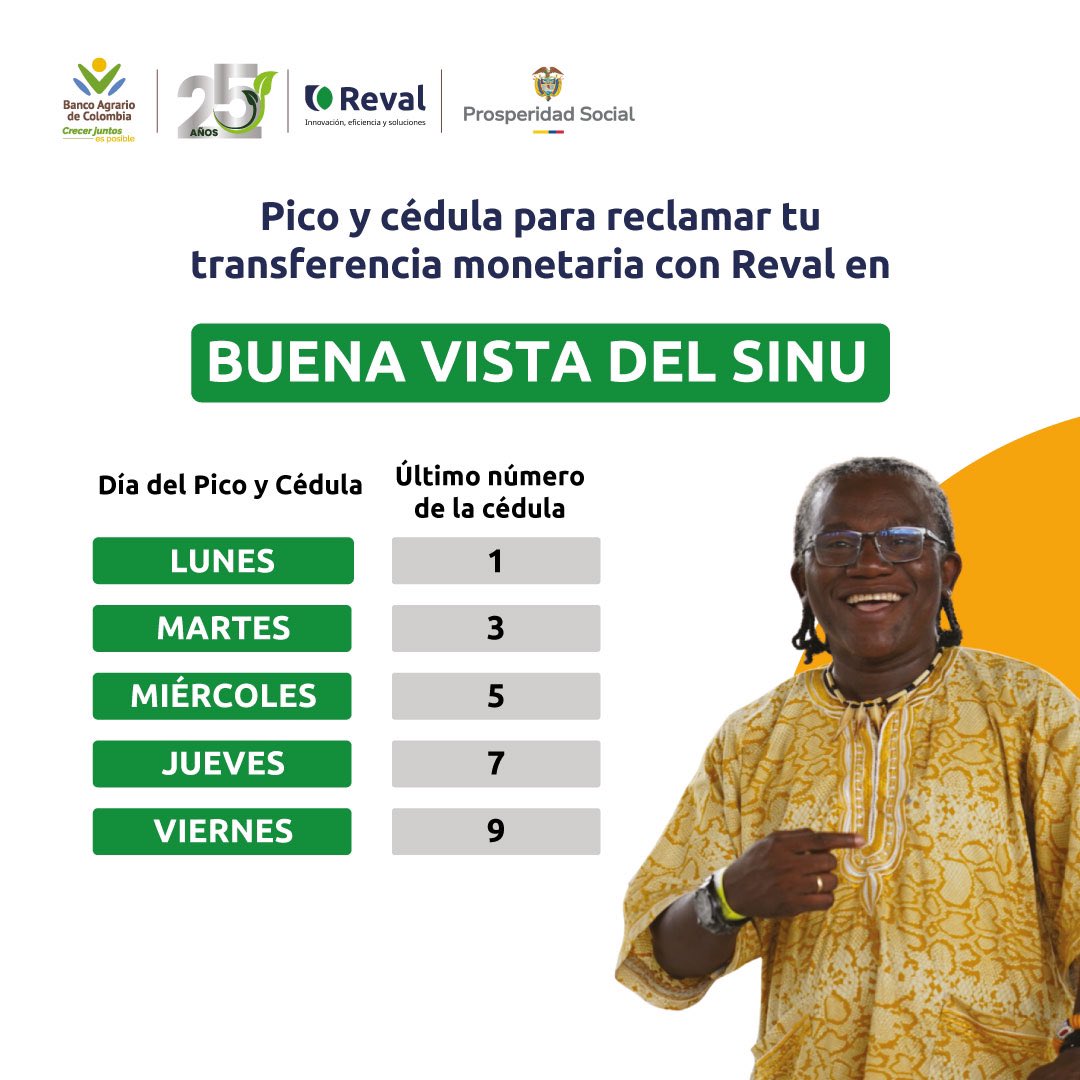 WintorABC's tweet photo. 📣Atención Comunidad: Les comparto el Pico y Cédula por la modalidad de Reval en los municipios de : Belén de umbría- Buena Vista del Sinu - Bucaramanga
📲Para más información: https://t.co/PKNqPgVXFs
#wintorabc #rentaciudadana #devoluciondeliva #reval #cronogramaDePago https://t.co/dRMtSHJ6BW