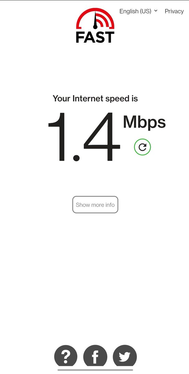 MartinMutiga's tweet photo. @airtel_tanzania Your speeds in Zanzibar, especially within and on the outskirts of Stonetown, are very disappointing. You definitely can do a lot better. Then maybe even the sales of the 5G router will increase. https://t.co/yGX9gSdjTP