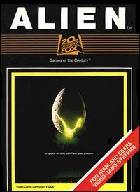 DrEframSS's tweet image. The 1982 *Alien* by Fox Video Games for the Atari 2600 was basically Pac-Man reskinned with Xenomorphs.