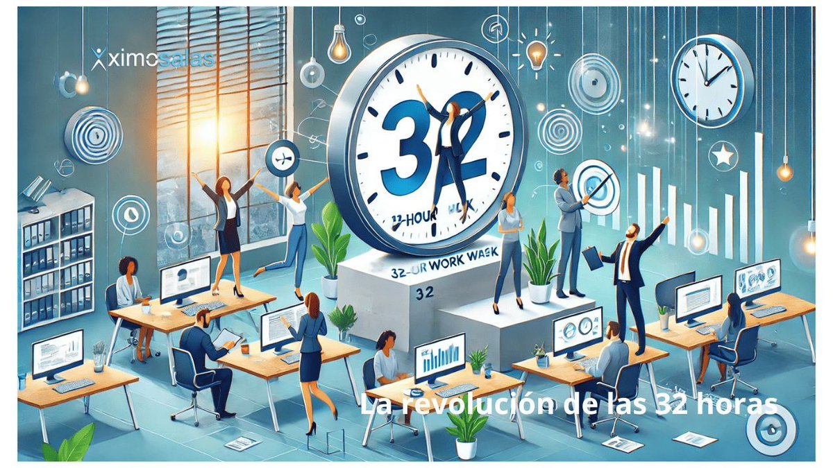 goroji's tweet image. La revolución de las 32 horas: un cambio laboral necesario en el siglo XXI. #rrhh #feedly buff.ly/3VnkN36