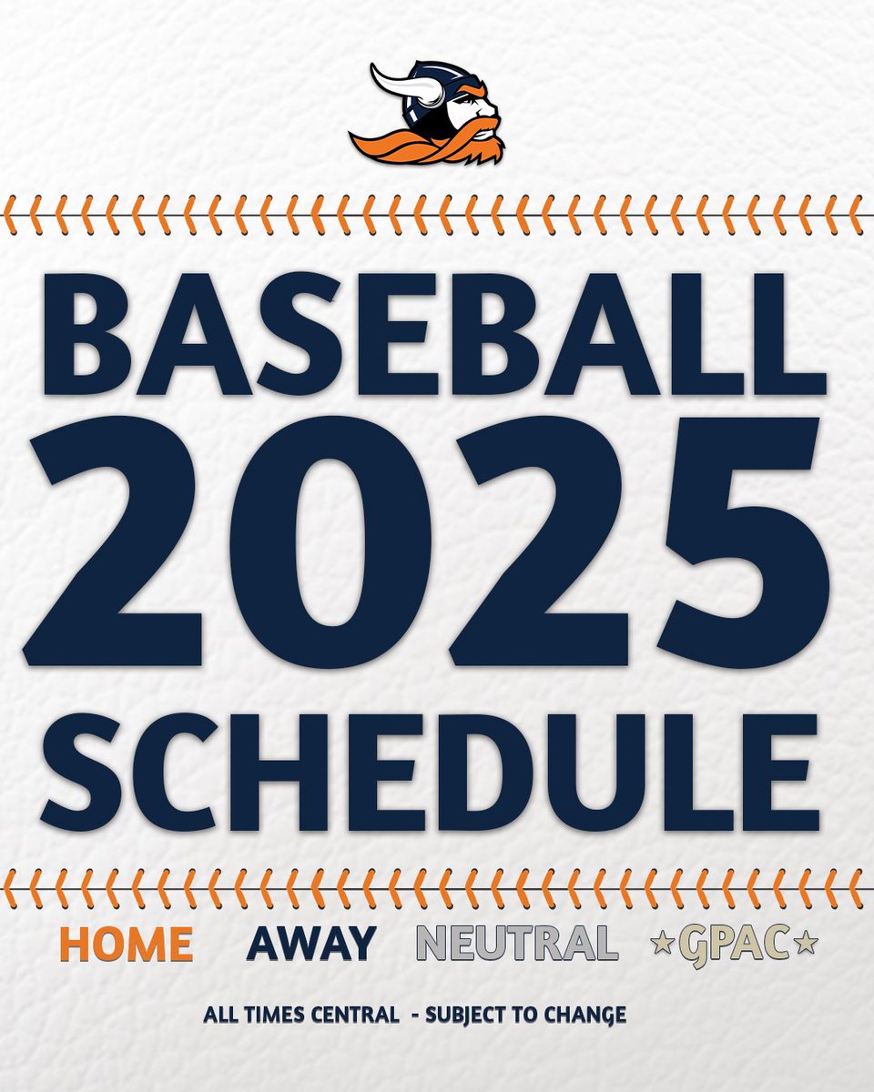 MidlandU_BSB's tweet image. 🚨 The 2025 Schedule is here!